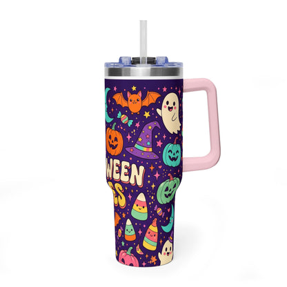 Halloween Vibes 40oz Thermal Tumbler
