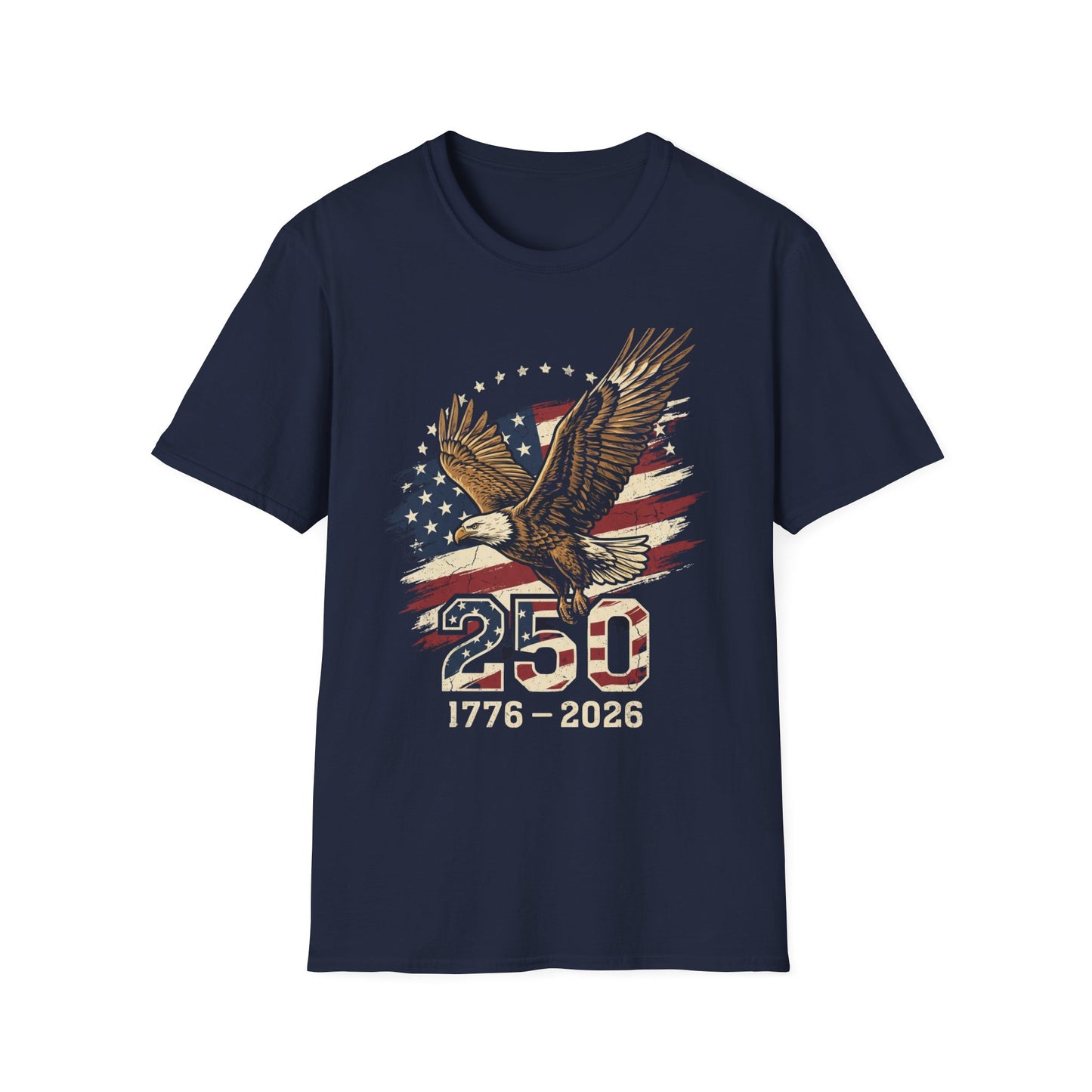 American Eagle 250th Anniversary T-Shirt – 1776–2026 Patriotic Tee