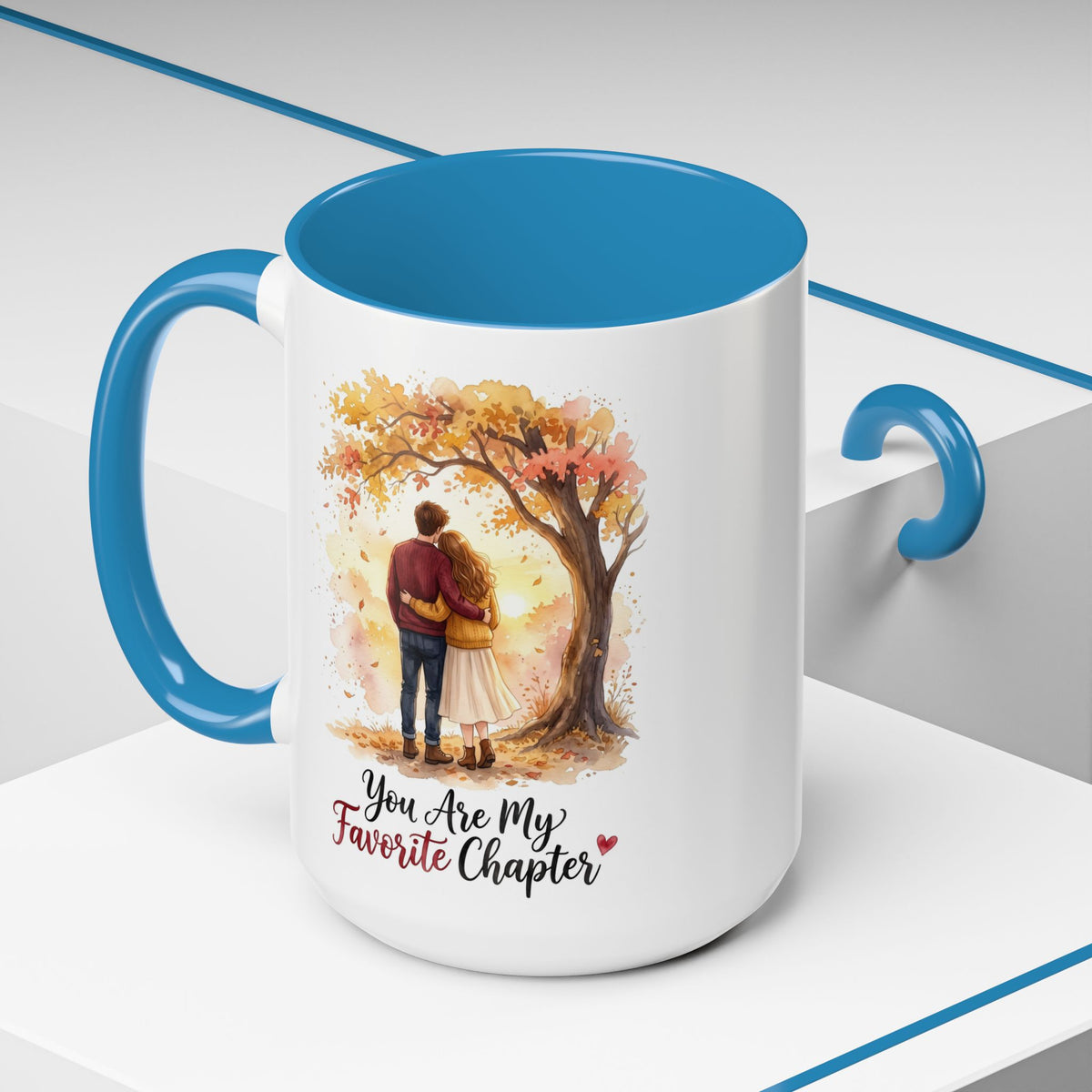 You Are My Favorite Chapter Romantic Autumn Coffee Mug