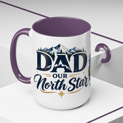Adventure Compass Mountain Coffee Mug