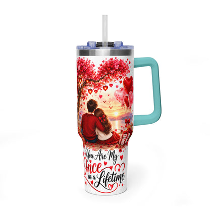 40oz Valentine’s Day Love Tree Thermal Tumbler