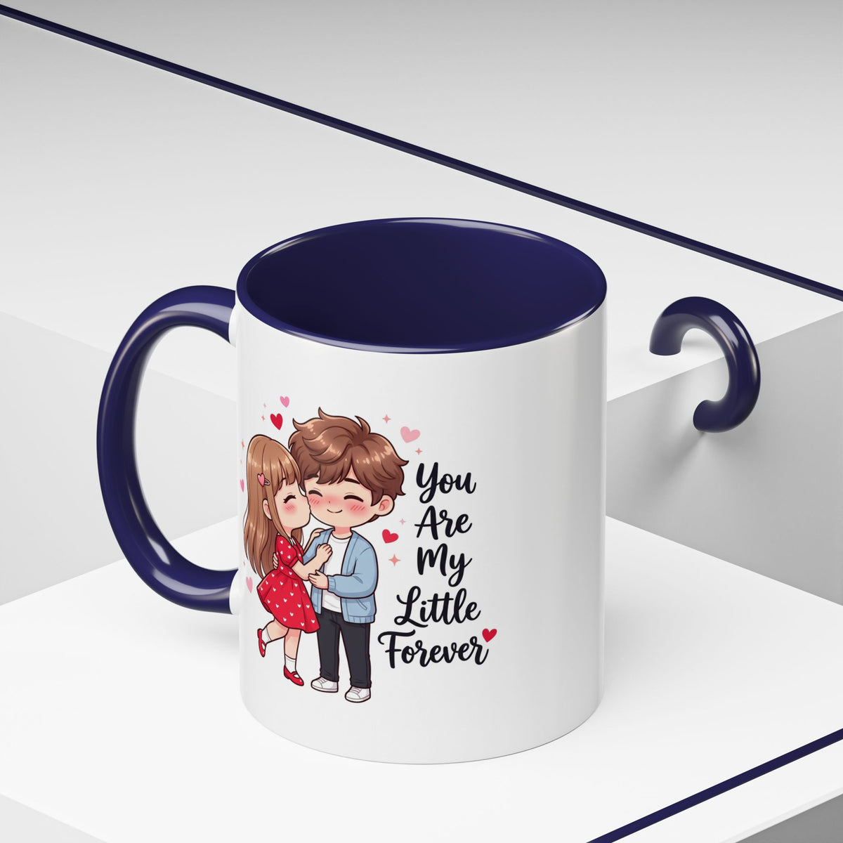 You Are My Little Forever Romantic Couple Coffee Mug