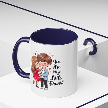 You Are My Little Forever Romantic Couple Coffee Mug