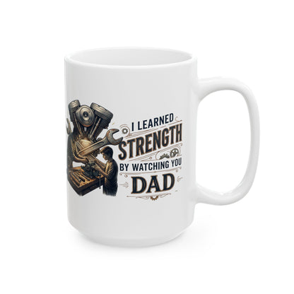 Funny Mechanic Coffee Mug – Workshop Tool Art Gift