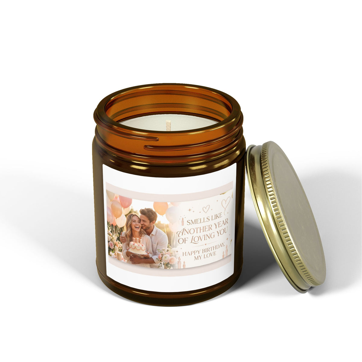 Scented Candle – Coconut Apricot Wax (4oz & 9oz)
