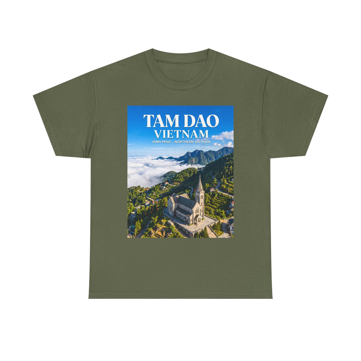 Tam Dao Vietnam Scenic T-Shirt – Mountain Church Travel Tee