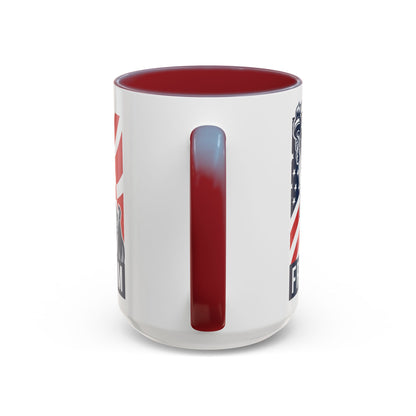 Freedom Statue Accent Coffee Mug — Patriotic Liberty 11/15oz