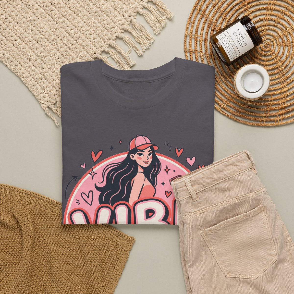 Vibe Girl Graphic Tee — “VIBE: Do What Feels Right” Cute Pink Streetwear T‑Shirt