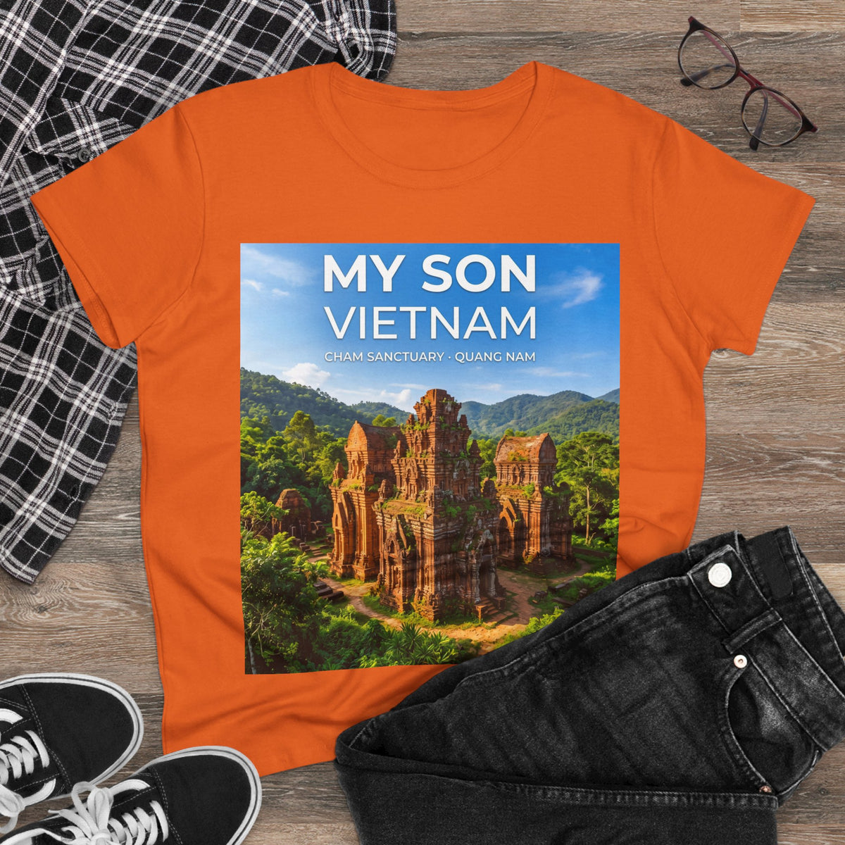 My Son Vietnam Travel Tee — My Son Sanctuary Photo T‑Shirt