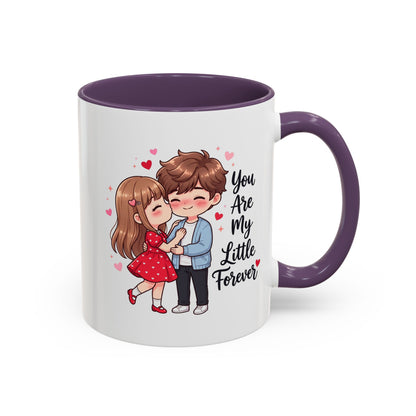 You Are My Little Forever Romantic Couple Coffee Mug