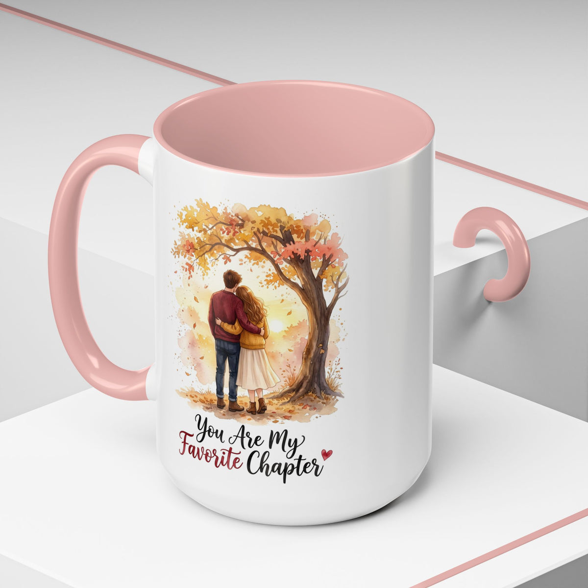 You Are My Favorite Chapter Romantic Autumn Coffee Mug