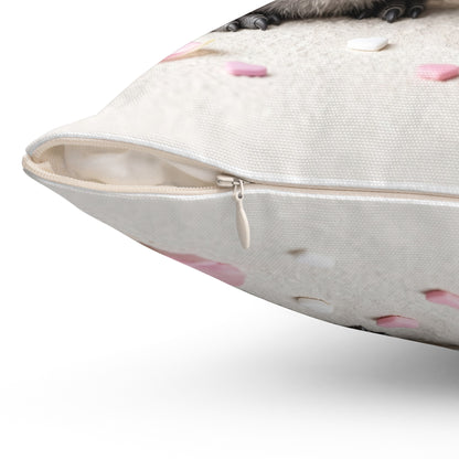Spun Polyester Square Pillow