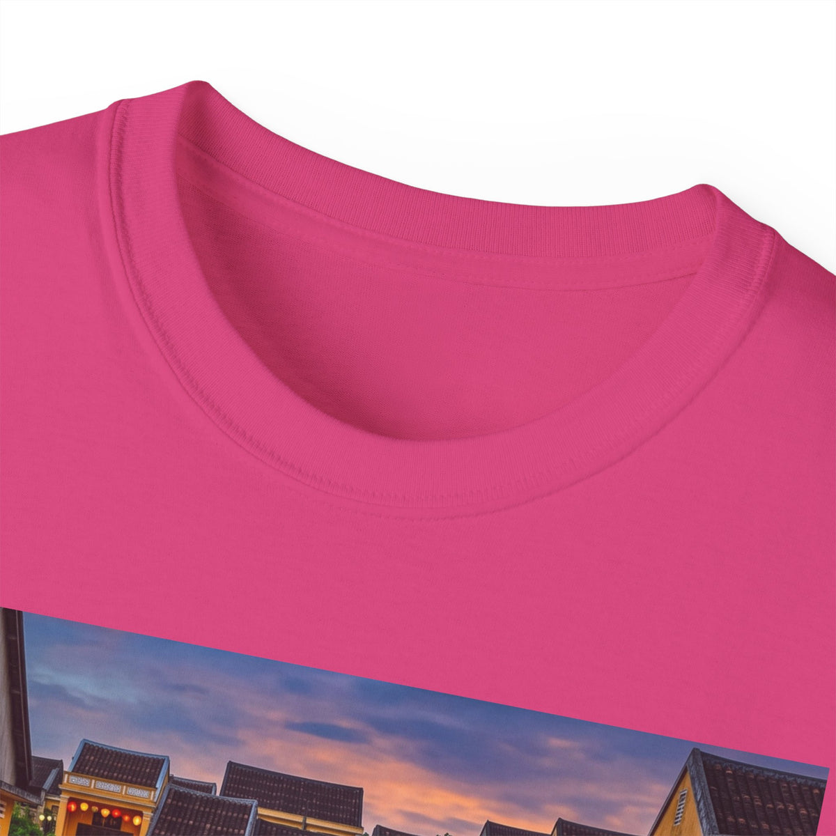 Hoi An Vietnam Travel T-Shirt — Ancient Town Night Scene Tee