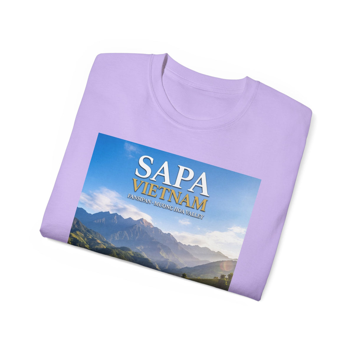 Sapa Vietnam Scenic Tee — Terraced Rice Field Travel T‑Shirt