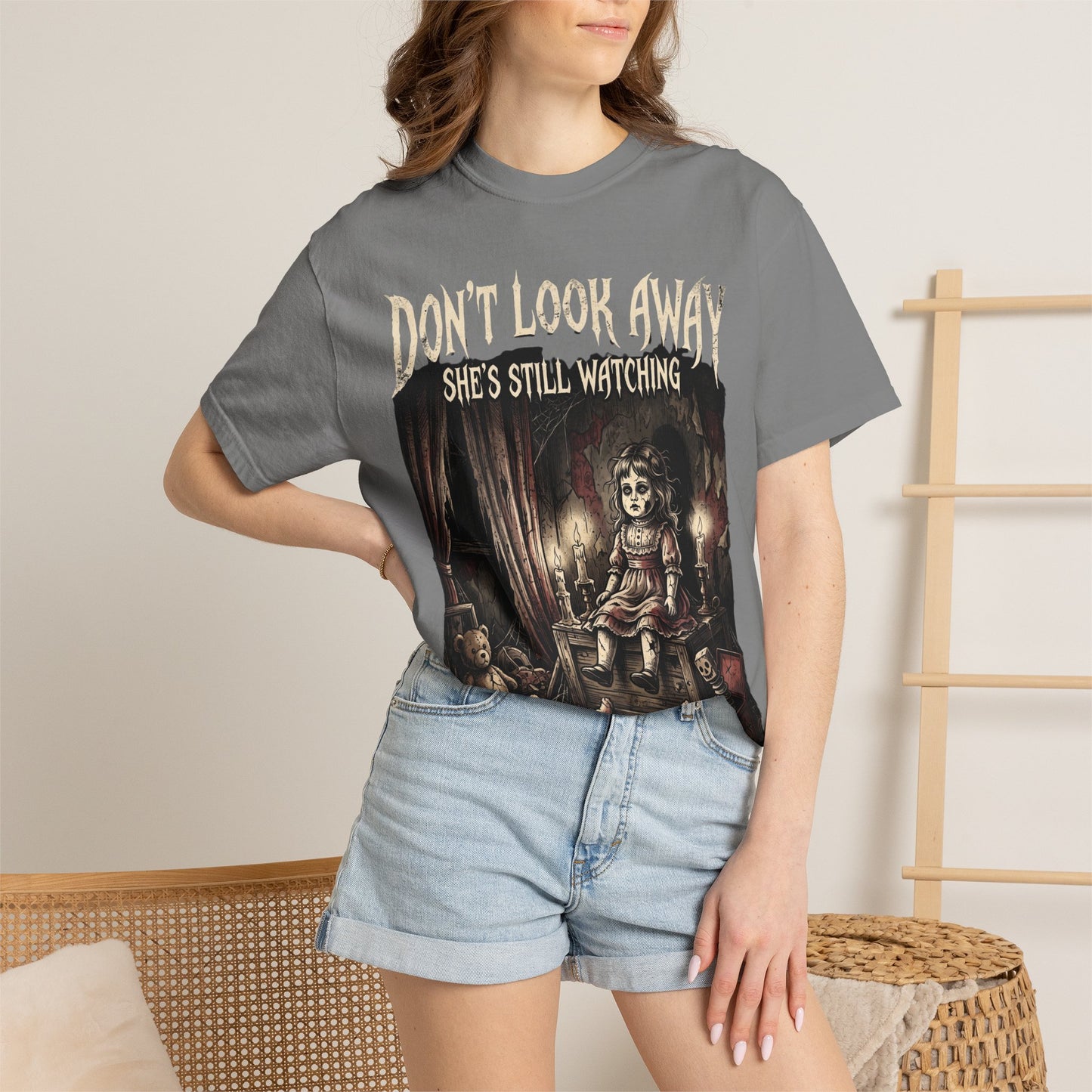 Don't Look Away "She's Still Watching" T-Shirt