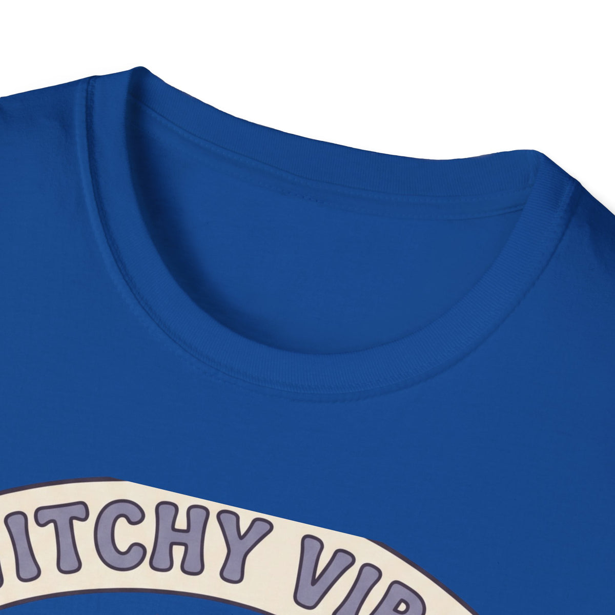 Witchy Vibes T‑Shirt — Cute Ghost Witch Halloween Tee