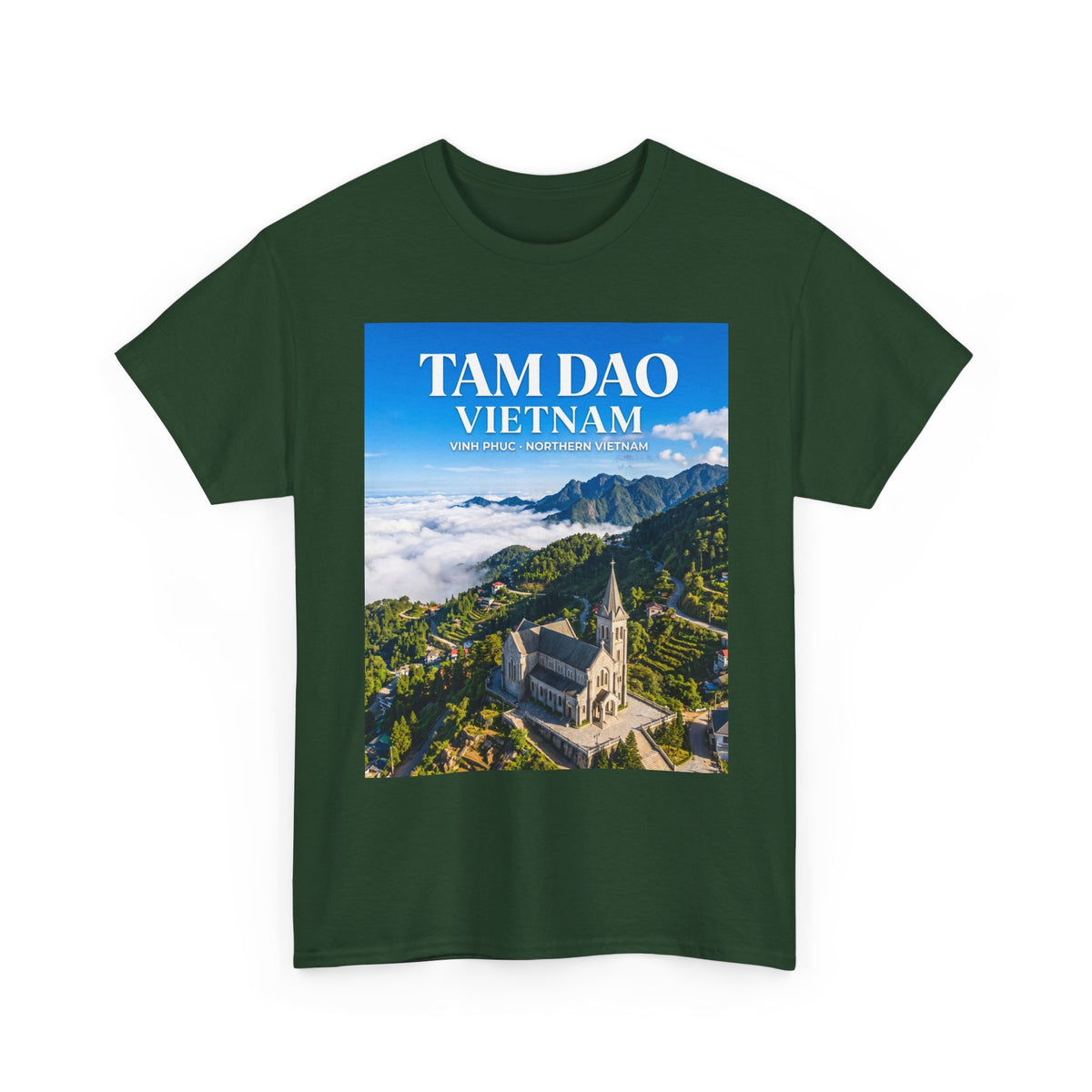Tam Dao Vietnam Scenic T-Shirt – Mountain Church Travel Tee