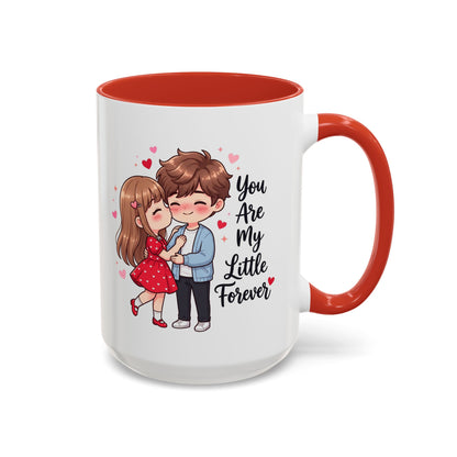 You Are My Little Forever Romantic Couple Coffee Mug