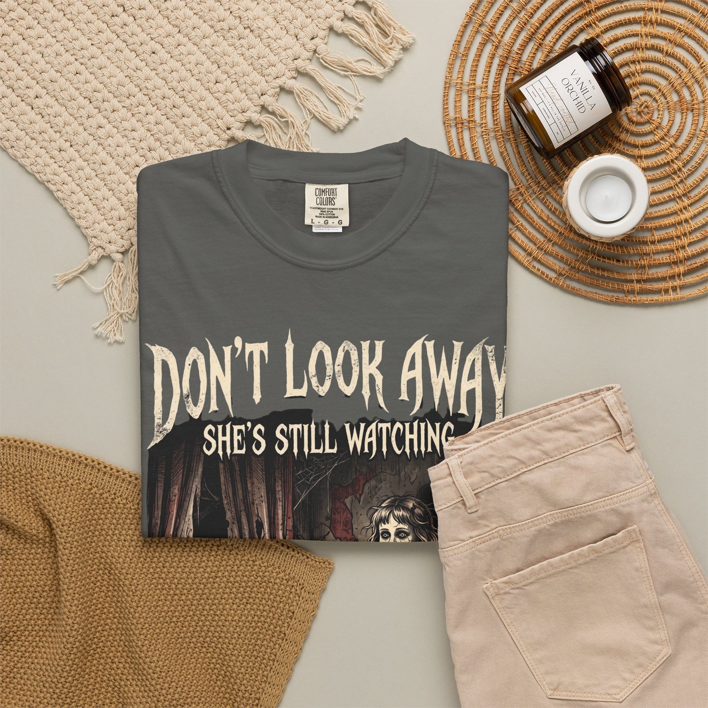 Don't Look Away "She's Still Watching" T-Shirt