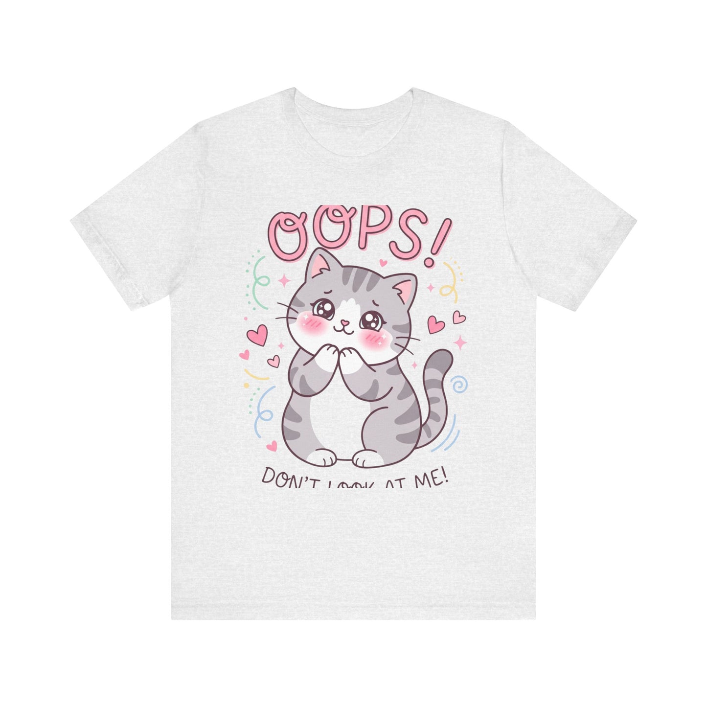 Oops! Don’t Blame Me Cute Kitten T-Shirt