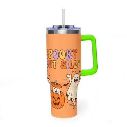 Spooky But Cute Halloween Ghosts 40oz Thermal Tumbler