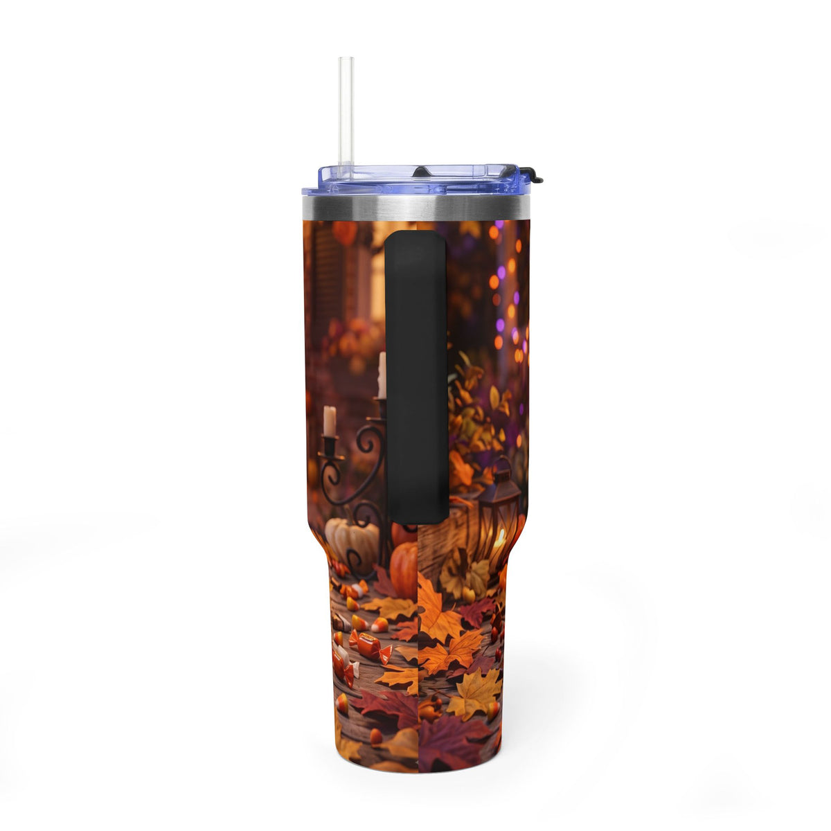 Halloween Pumpkin Jack-O’-Lantern 40oz Thermal Tumbler