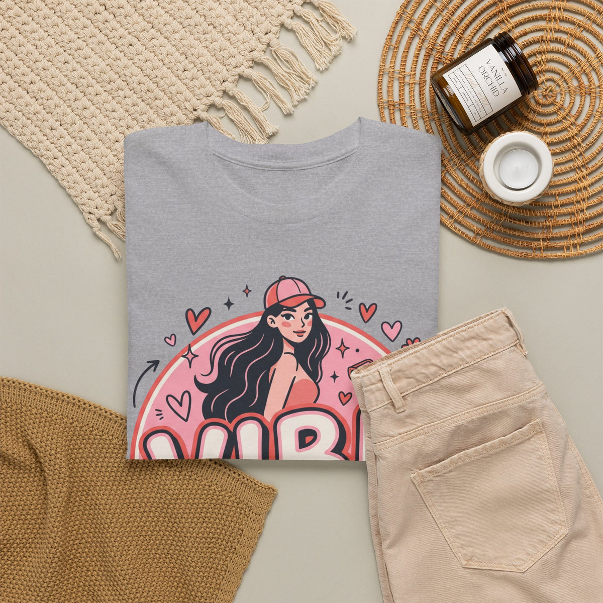 Vibe Girl Graphic Tee — “VIBE: Do What Feels Right” Cute Pink Streetwear T‑Shirt