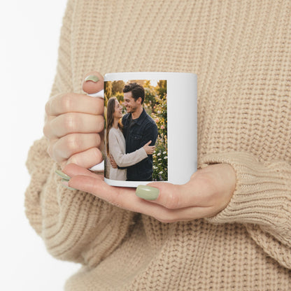 Personalized Photo Ceramic Mug (11oz & 15oz) — Custom Memory Coffee Cup