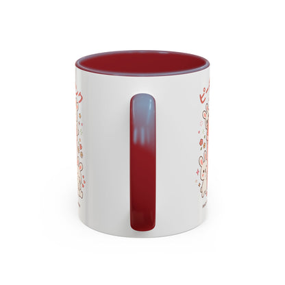 Peach Drink Bunny Mug — Cute Kawaii Coffee Tea Cup (11/15oz)
