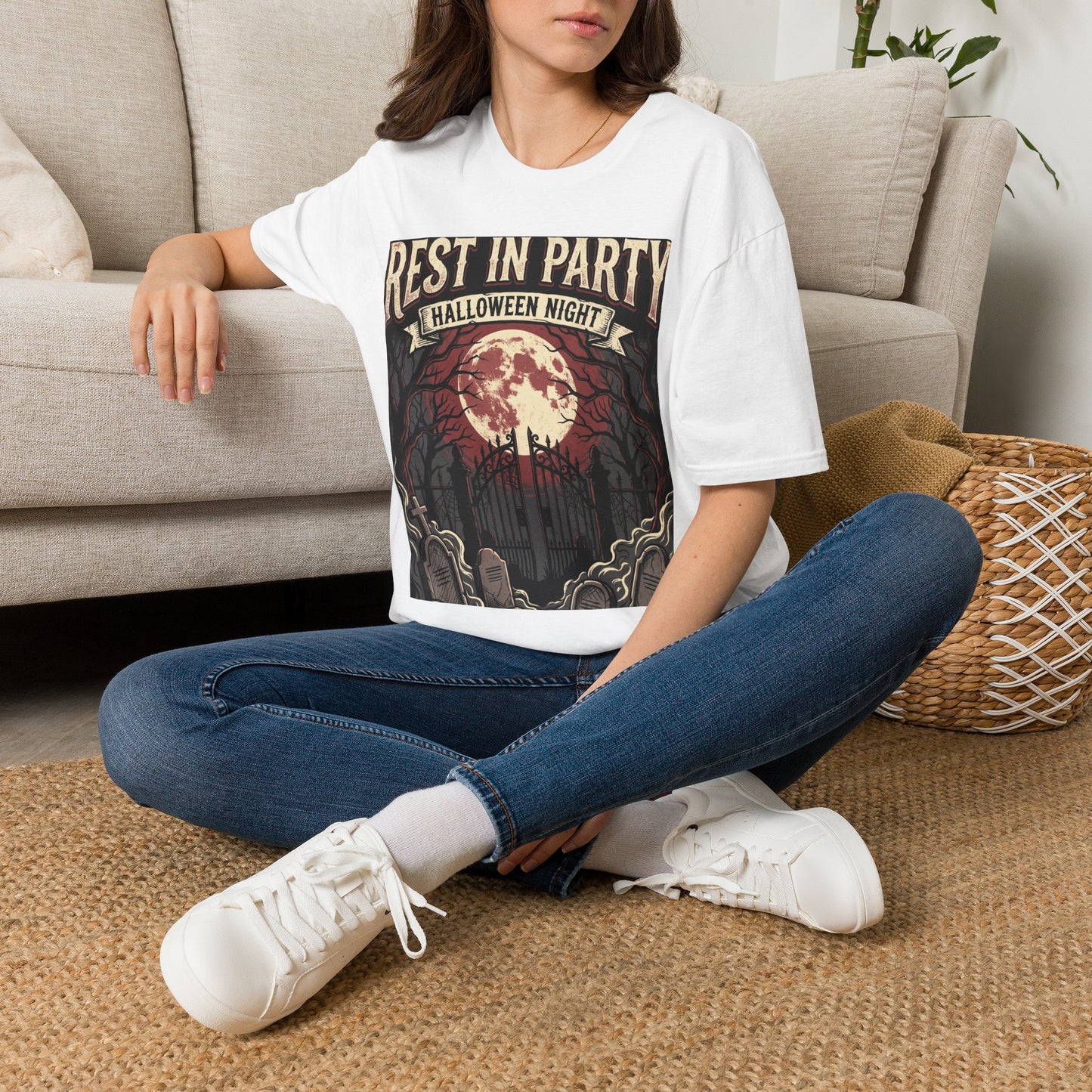 Rest in Party Halloween Night T-Shirt