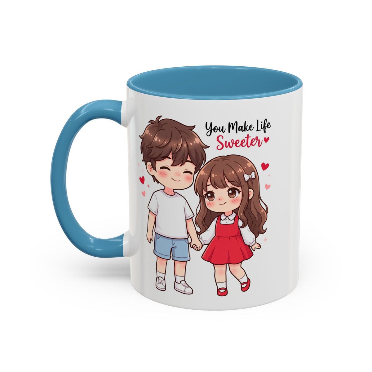 You Make Life Sweeter Couple Coffee Mug
