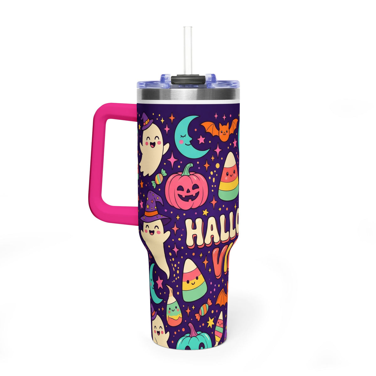 Halloween Vibes 40oz Thermal Tumbler