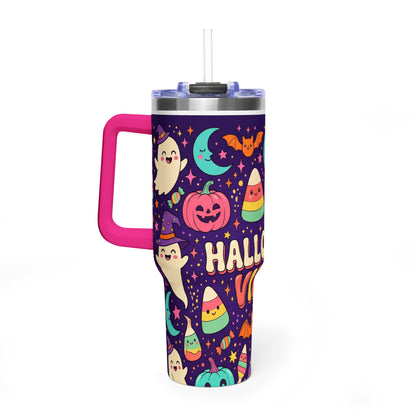 Halloween Vibes 40oz Thermal Tumbler