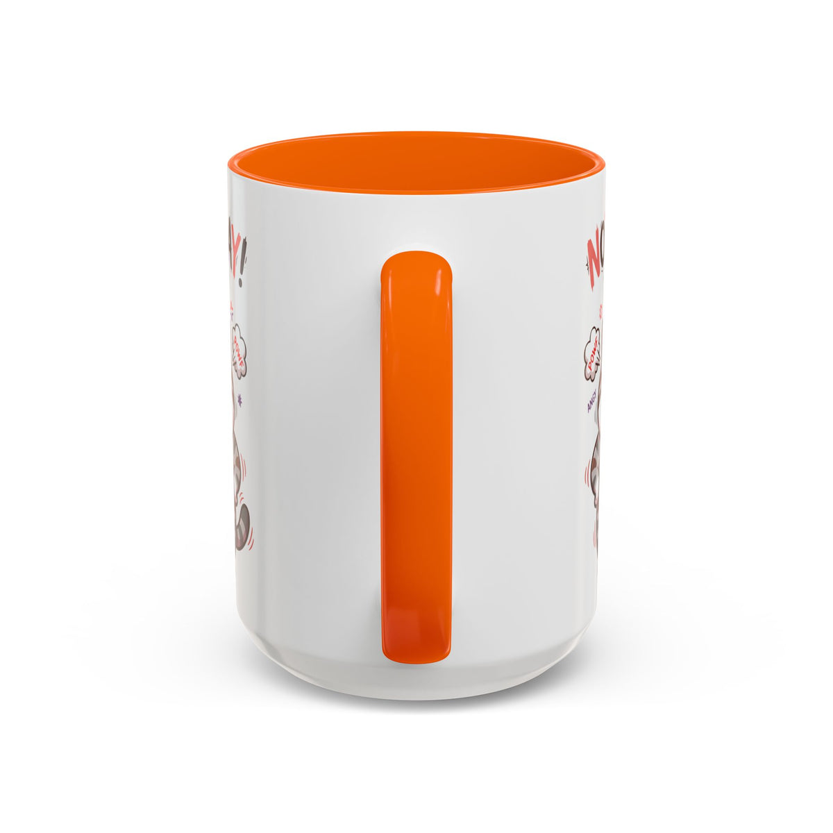Funny Cat Mug - "Not Today! I'm Done" Accent Coffee Mug (11/15oz)