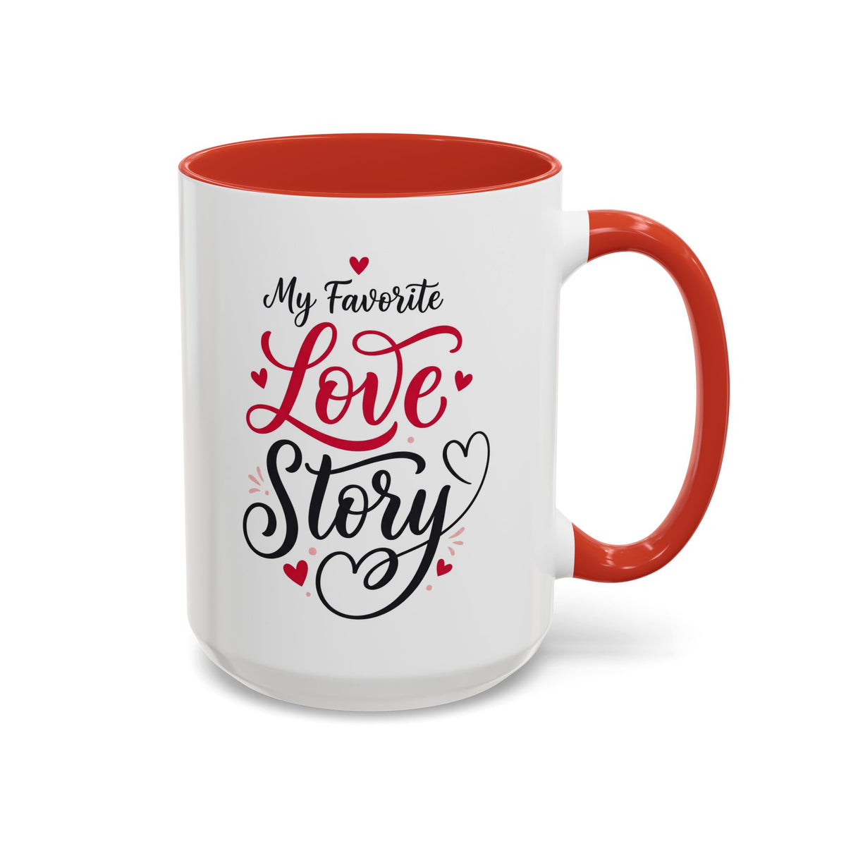 My Favorite Love Story Romantic Coffee Mug