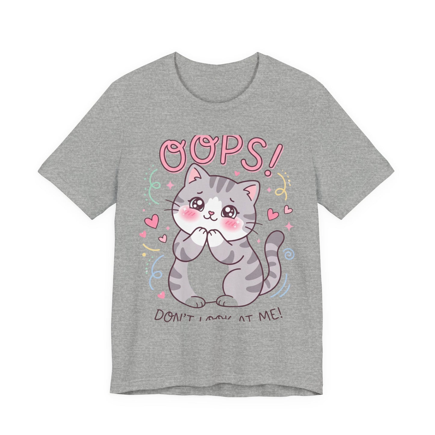Oops! Don’t Blame Me Cute Kitten T-Shirt