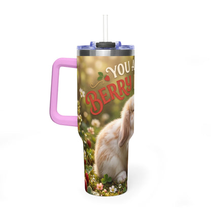 You Are My Berry Favorite Bunny 40oz Thermal Tumbler