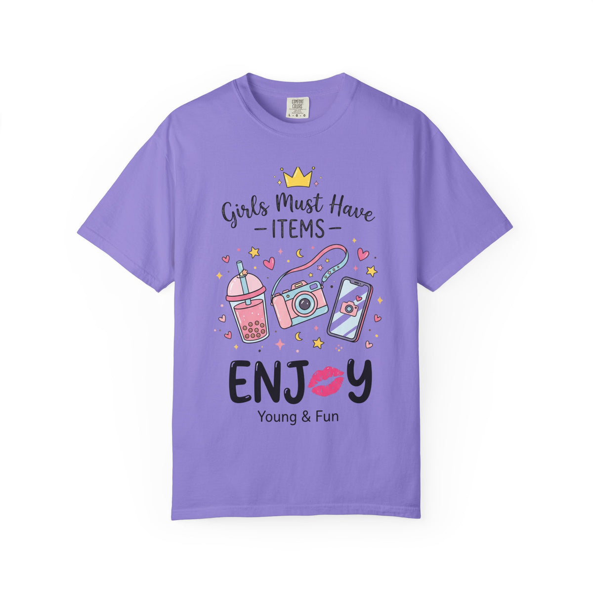Girls Must Have Items "Enjoy" Graphic T-Shirt