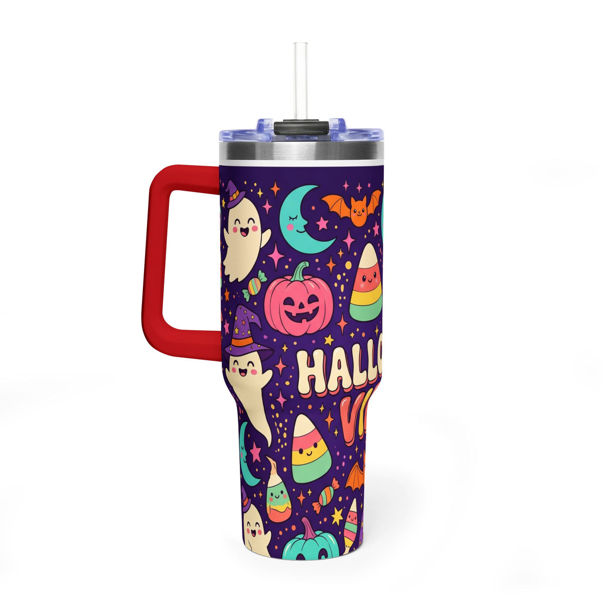 Halloween Vibes 40oz Thermal Tumbler