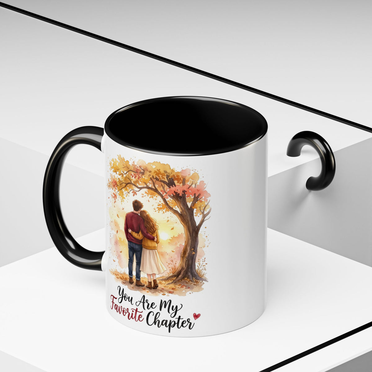You Are My Favorite Chapter Romantic Autumn Coffee Mug