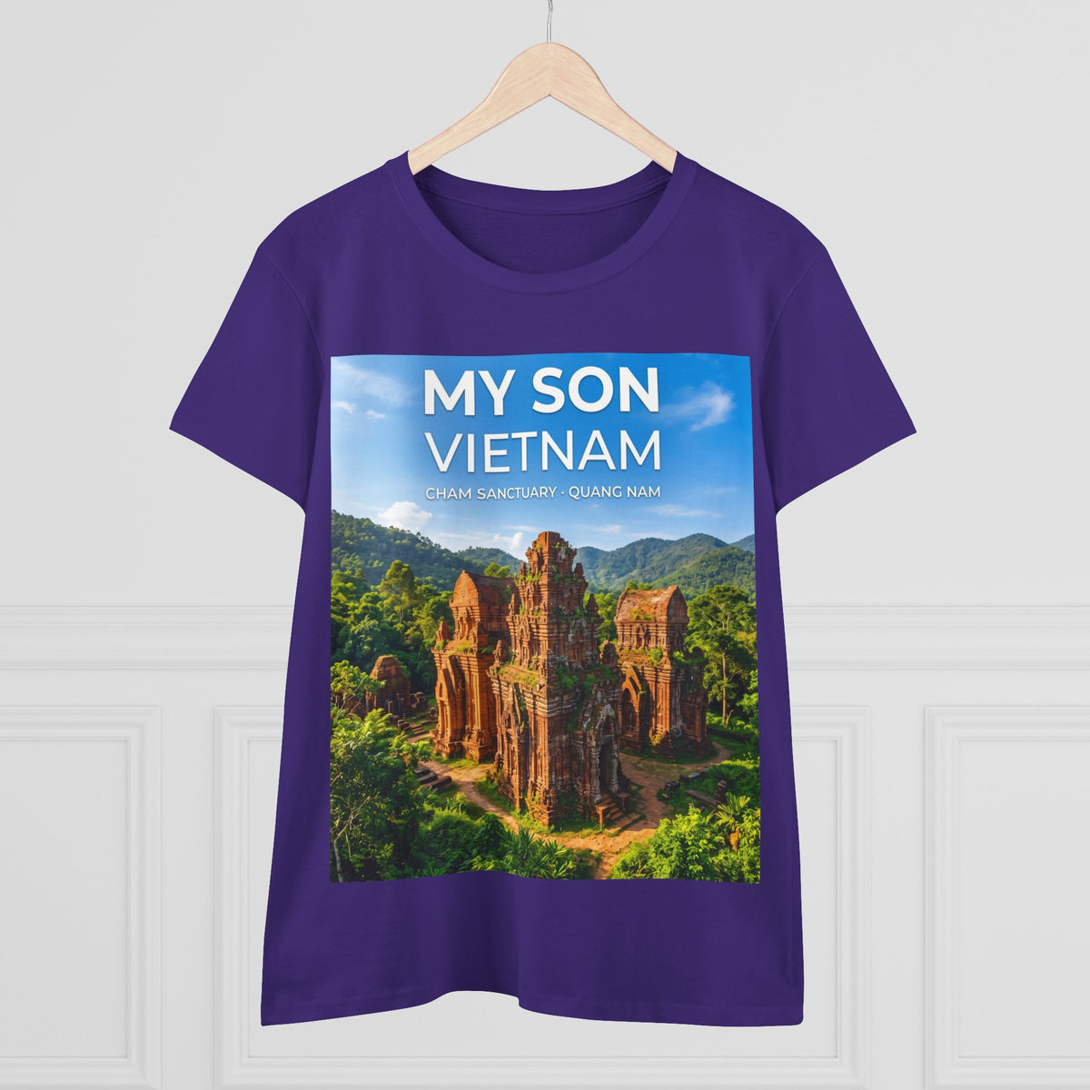 My Son Vietnam Travel Tee — My Son Sanctuary Photo T‑Shirt