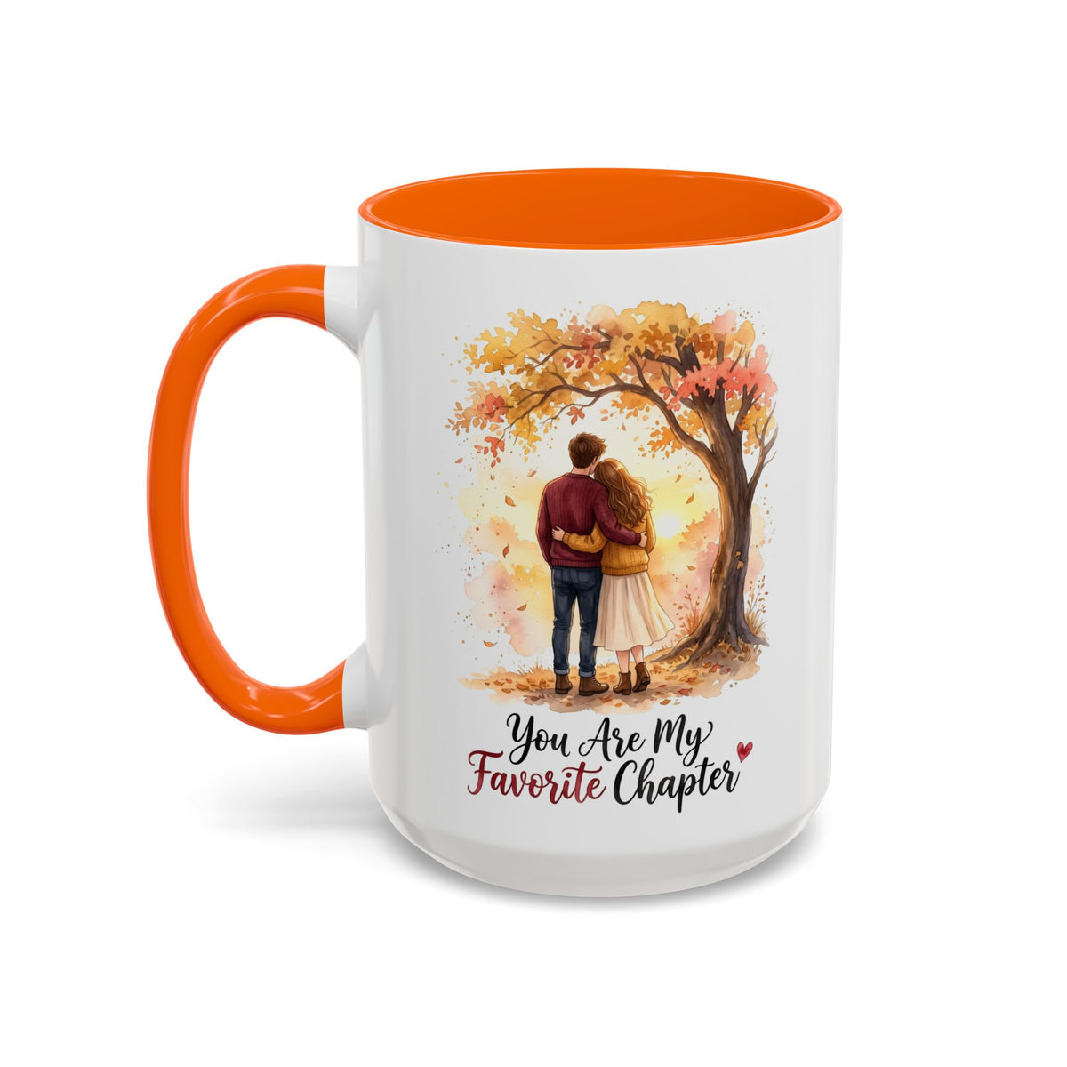 You Are My Favorite Chapter Romantic Autumn Coffee Mug