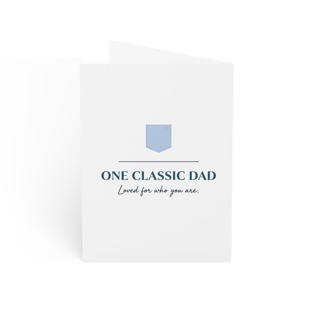 Dad Greeting Card – “For the Man, Dad” Father’s Day Card