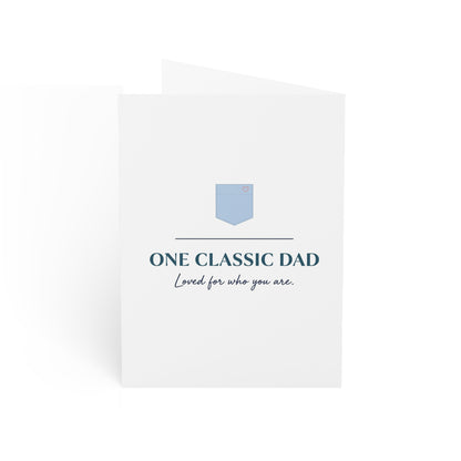 Dad Greeting Card – “For the Man, Dad” Father’s Day Card