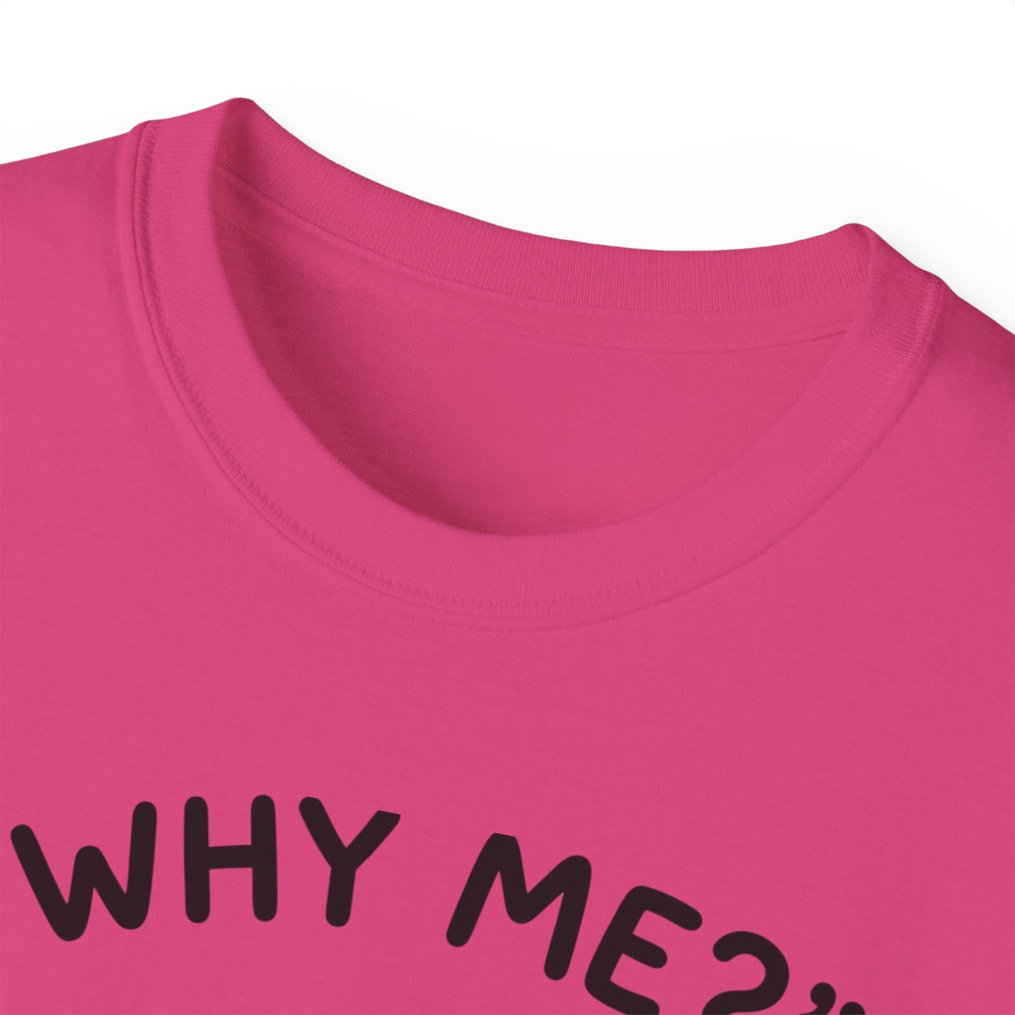 Sad Kawaii Cat Tee - "Why Me?" Cute Crying Kitten Graphic Shirt
