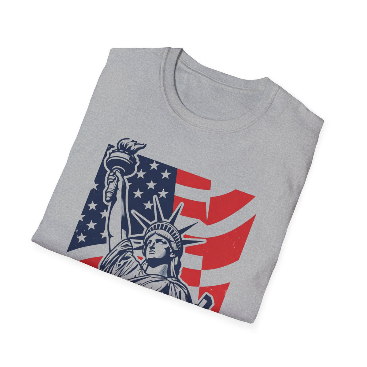 Statue of Liberty 'Freedom' T‑Shirt — American Flag Patriotic Tee