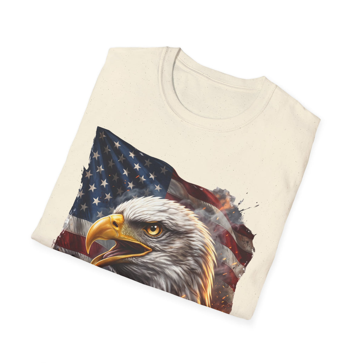 American Bald Eagle T-Shirt — Patriotic USA Flag Graphic Tee