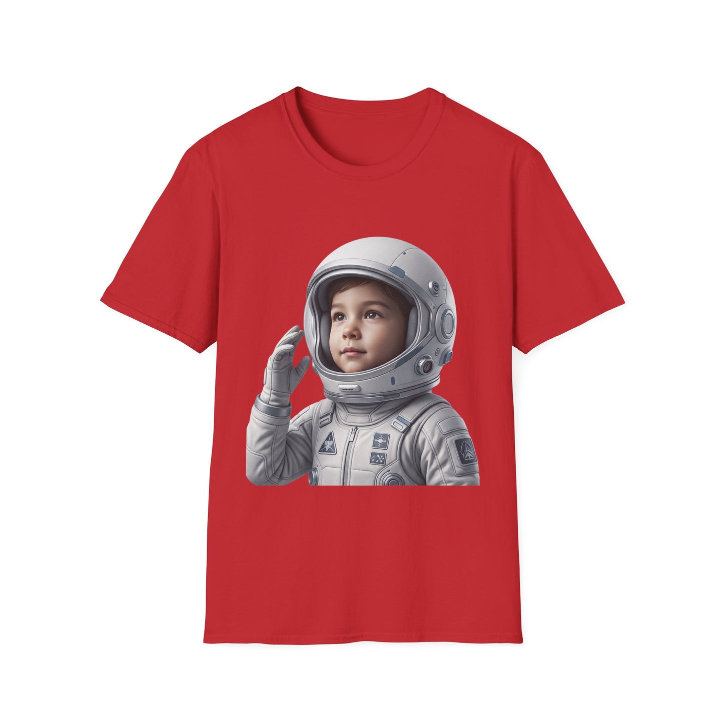 Astronaut Kid T-Shirt — Cute Space Helmet Graphic Tee for Space Lovers