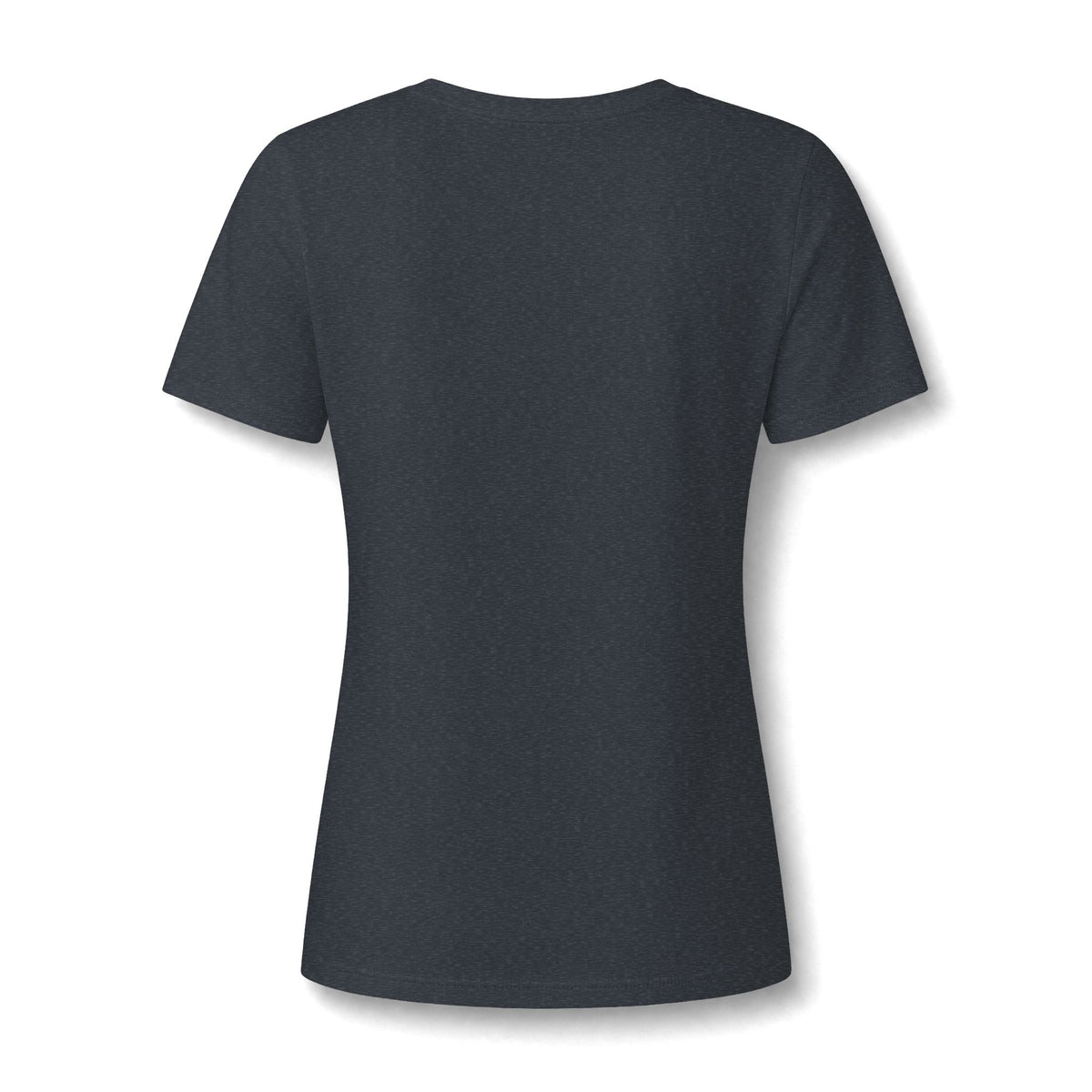 Women's Cat Mama V-Neck Tee — Cute Mom Cat and Kittens Graphic