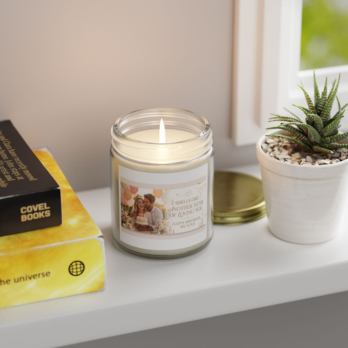 Scented Candle – Coconut Apricot Wax (4oz & 9oz)